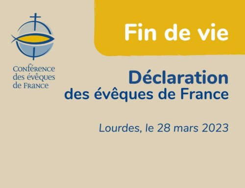 Fin de vie – déclaration des évêques de France
