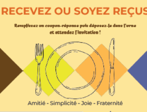 Dans la paroisse, participez à l’un des dîners fraternels