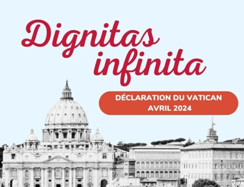 Déclaration du Vatican avril 2024 – Dignitas infinita