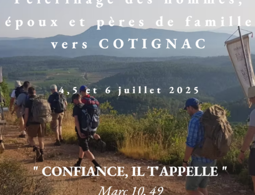 Pélerinage des hommes a Cotignac