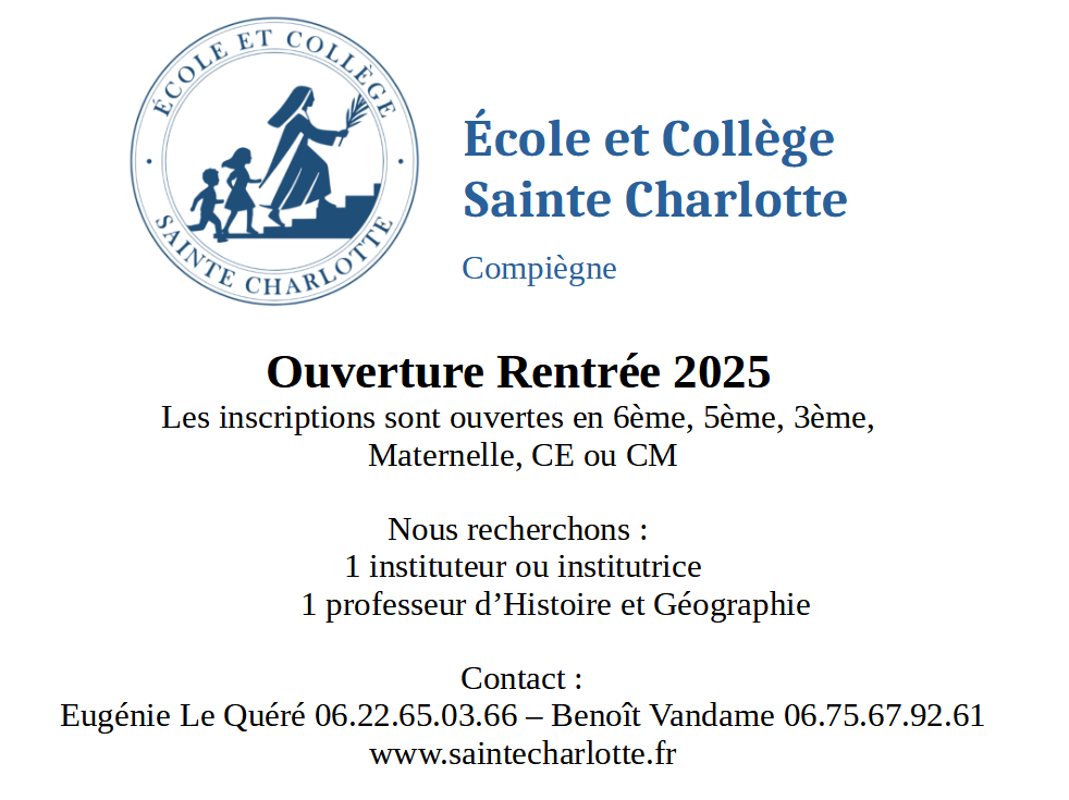 Annonce Ste Charlotte 2