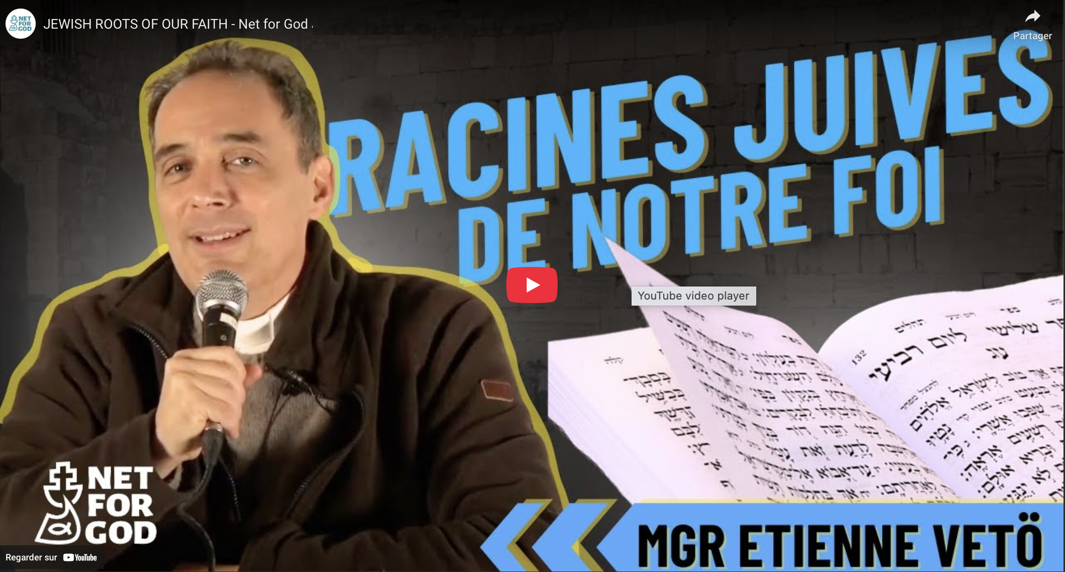 Les Racines juives de notre Foi