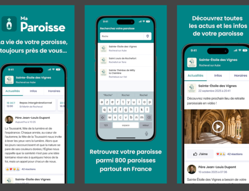 Découvrez l’application Ma Paroisse